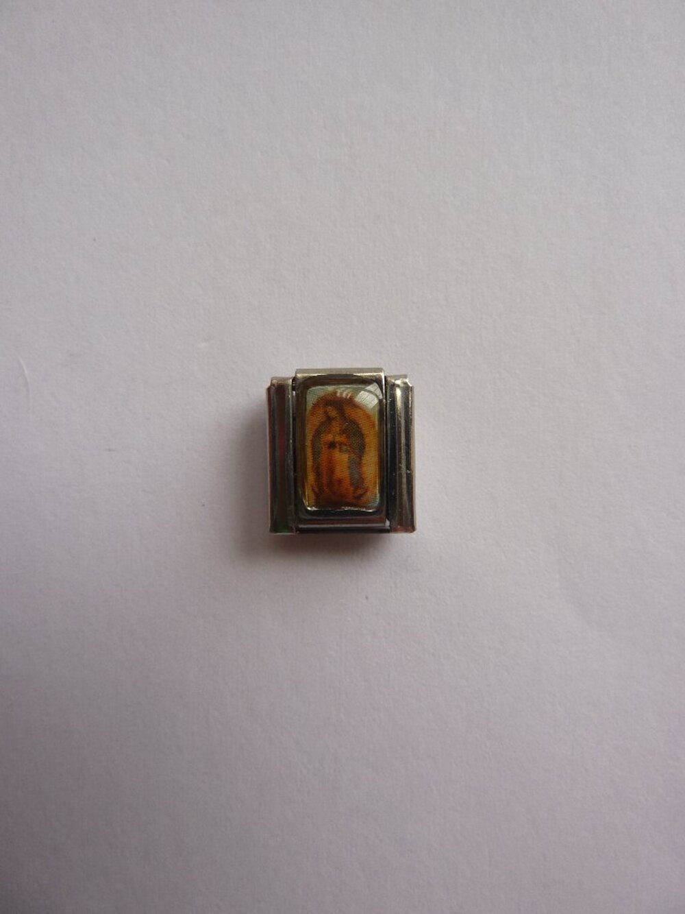 Catholic Link for Nomination-Style Italian Charm Bracelet